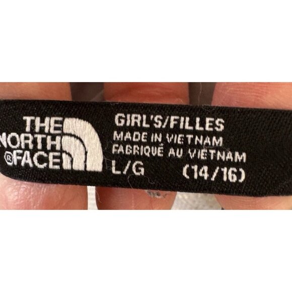 North Face Girls Youth Large Rain Wind Jacket Hooded Gorpcore Grunge Outdoors - Picture 8 of 11